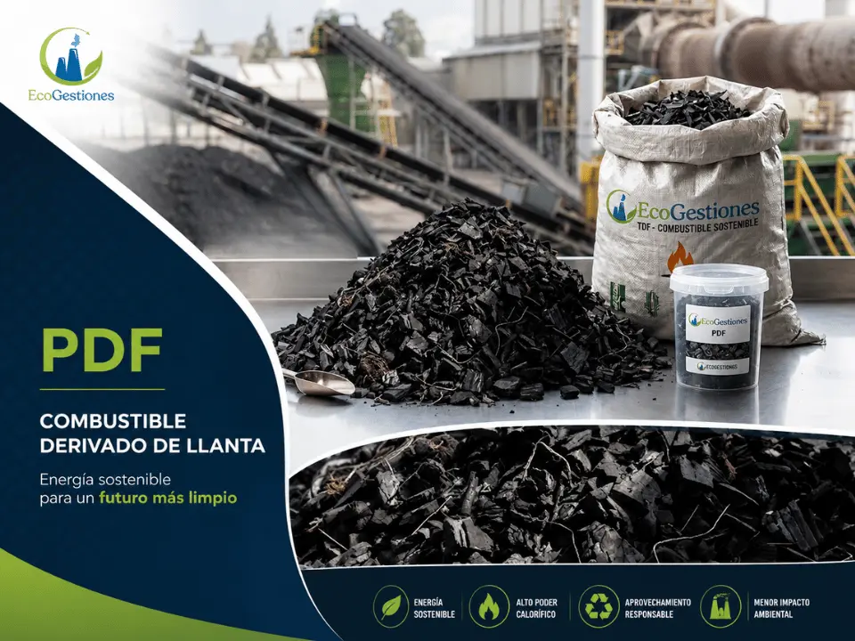 TDF, combustible derivado de llantas EcoGestiones